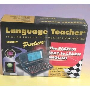 Ectaco Partner English Russian ER586HT Languages Talking Dictionary Translator